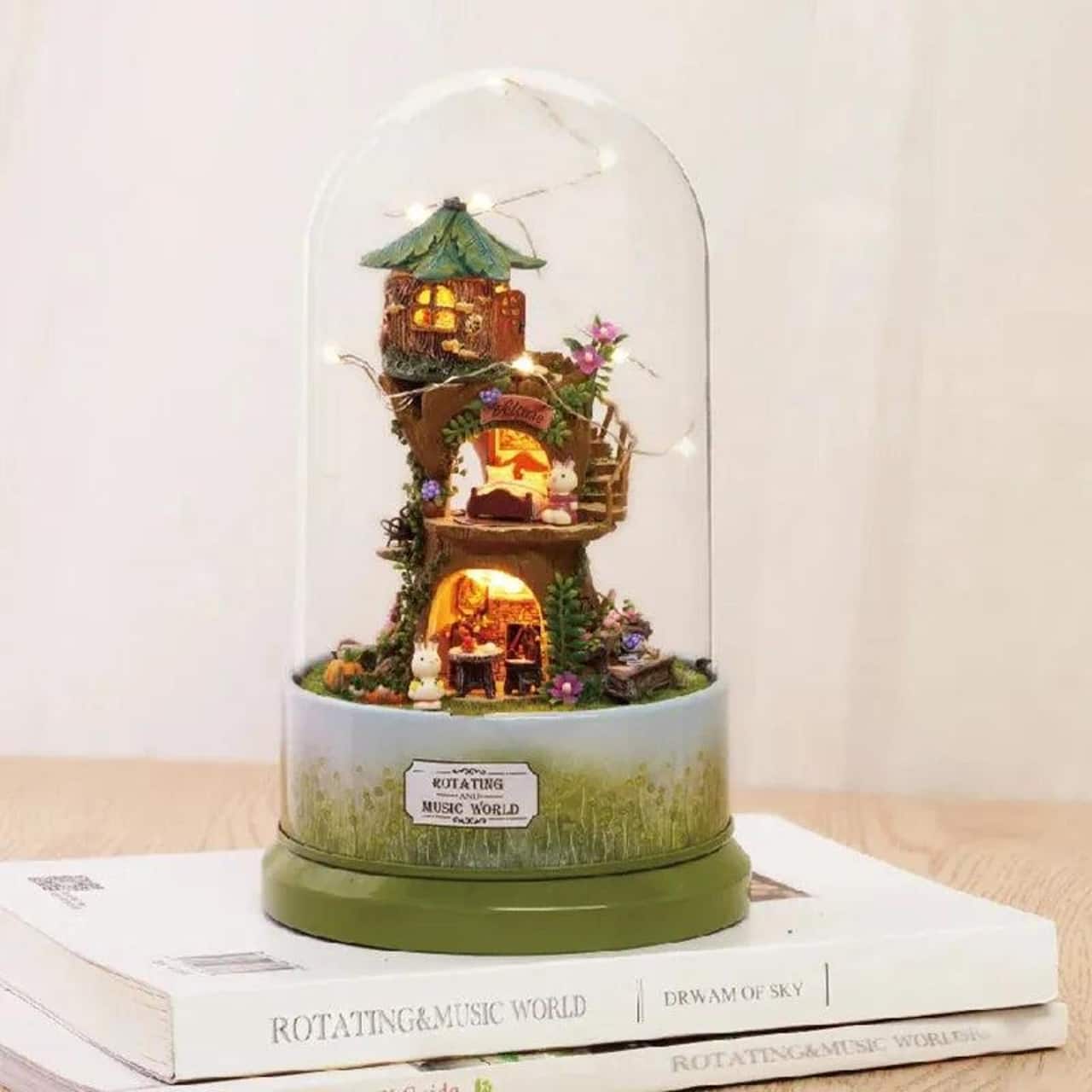 Wizardi Miniature Roombox Kit: The Forest Whim Dollhouse Kit